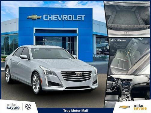 Radiant Silver Metallic 2018 Cadillac CTS 3.6L Premium Luxury