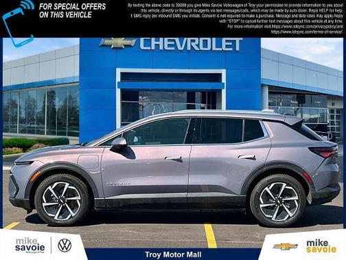 Galaxy Gray Metallic 2026 Chevrolet Equinox EV LT 2