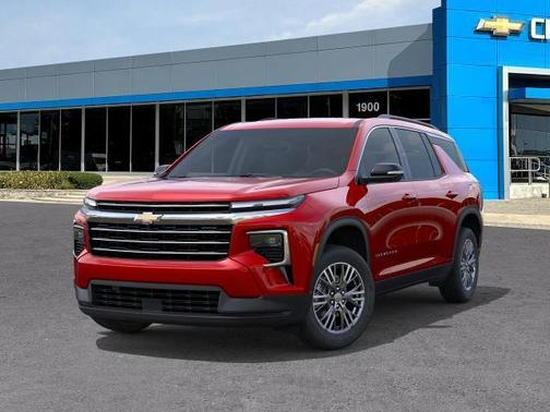 Radiant Red 2026 Chevrolet Traverse LT