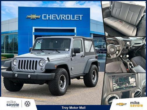 Billet Silver Metallic Clearcoat 2015 Jeep Wrangler Sport