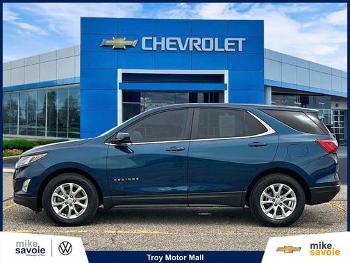 Pacific Blue Metallic 2021 Chevrolet Equinox 1LT