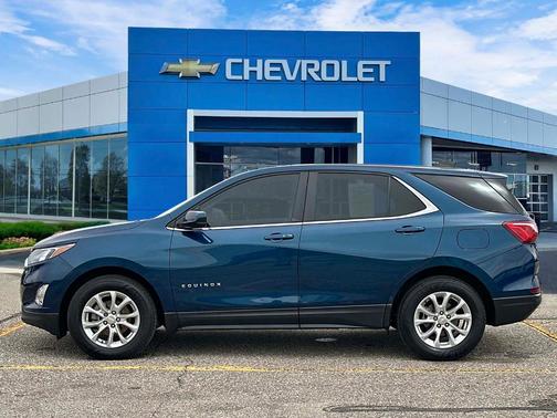 Pacific Blue Metallic 2021 Chevrolet Equinox 1LT