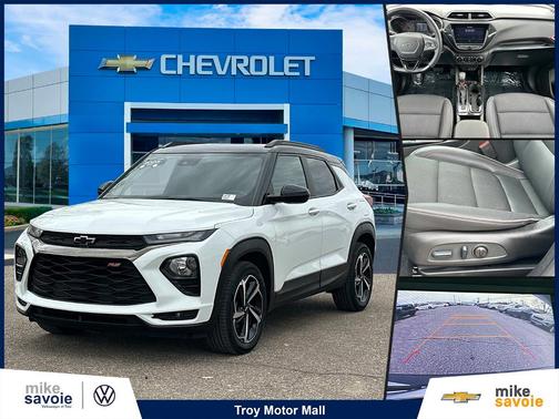 Summit White 2023 Chevrolet Trailblazer RS