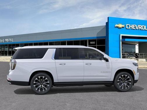 Polar White 2026 Chevrolet Suburban High Country