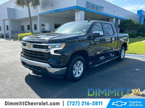 Black 2023 Chevrolet Silverado 1500 LT