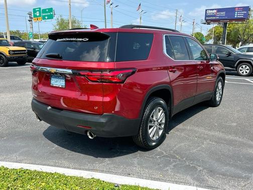 Radiant Red 2023 Chevrolet Traverse LT Cloth