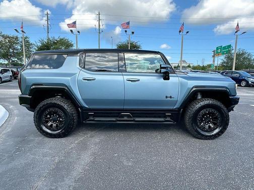 Neptune Blue 2024 GMC HUMMER EV SUV 3X
