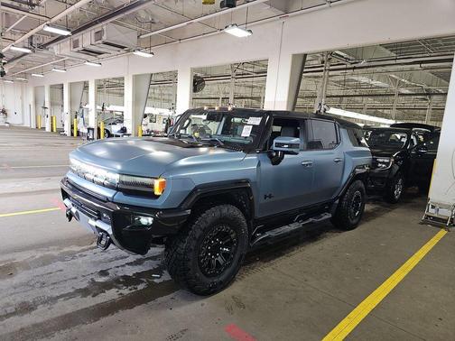 Neptune Blue 2024 GMC HUMMER EV SUV 3X