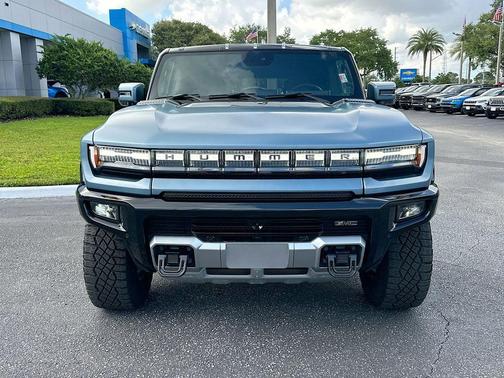 Neptune Blue 2024 GMC HUMMER EV SUV 3X