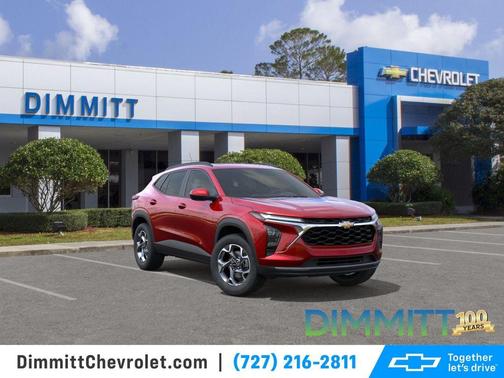 Red 2026 Chevrolet Trax LT