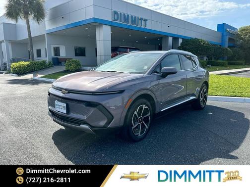 Galaxy Gray Metallic 2025 Chevrolet Equinox EV LT