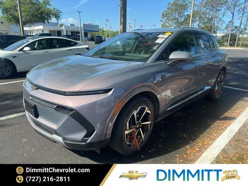 Galaxy Gray Metallic 2025 Chevrolet Equinox EV LT