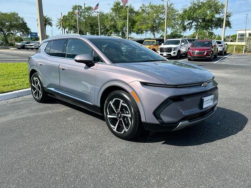 Galaxy Gray Metallic 2025 Chevrolet Equinox EV LT