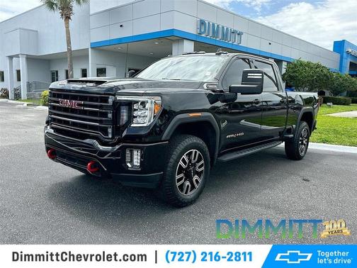 Onyx Black 2022 GMC Sierra 2500 AT4