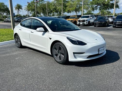 Pearl White Multi 2023 Tesla Model 3 Base