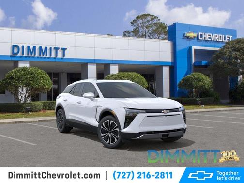 Summit White 2026 Chevrolet Blazer EV LT