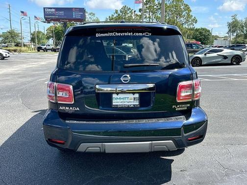 Hermosa Blue 2018 Nissan Armada Platinum