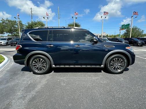 Hermosa Blue 2018 Nissan Armada Platinum