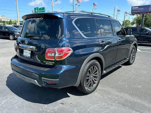 Hermosa Blue 2018 Nissan Armada Platinum