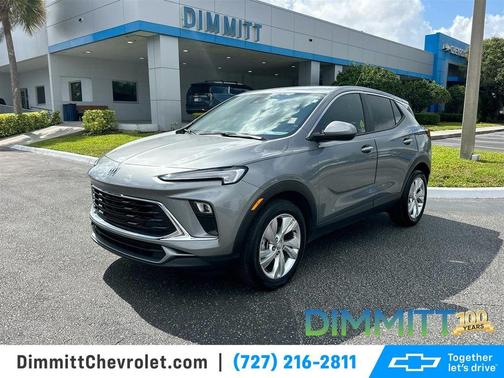 Moonstone Gray Metallic 2025 Buick Encore GX Preferred