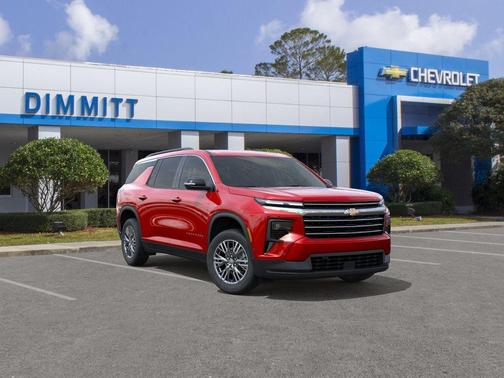Radiant Red 2026 Chevrolet Traverse LT