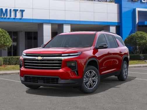 Radiant Red 2026 Chevrolet Traverse LT