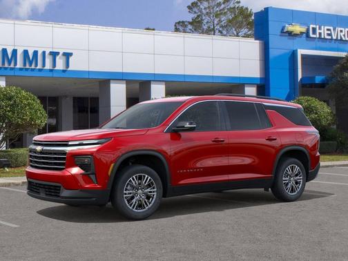 Radiant Red 2026 Chevrolet Traverse LT