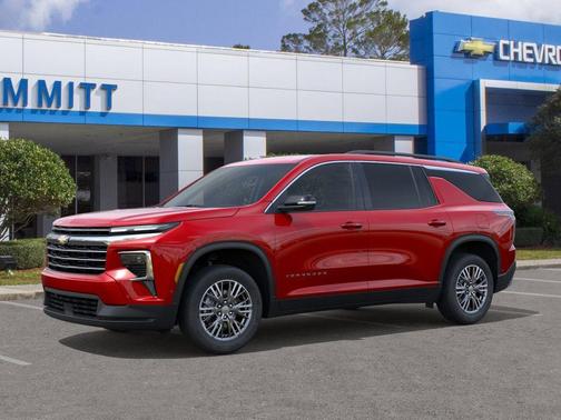 Radiant Red 2026 Chevrolet Traverse LT