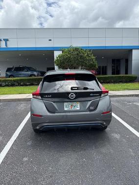 Gun Metallic 2020 Nissan Leaf SV PLUS
