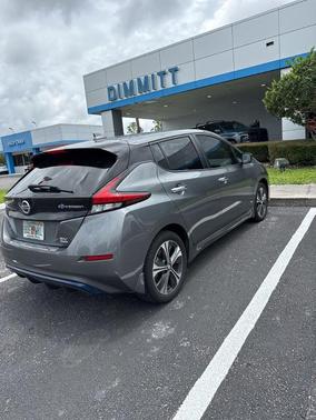 Gun Metallic 2020 Nissan Leaf SV PLUS