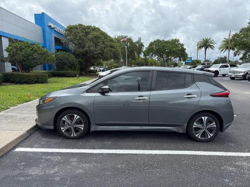 Gun Metallic 2020 Nissan Leaf SV PLUS