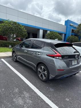 Gun Metallic 2020 Nissan Leaf SV PLUS