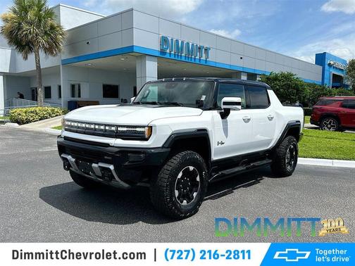 White 2022 GMC HUMMER EV Edition 1