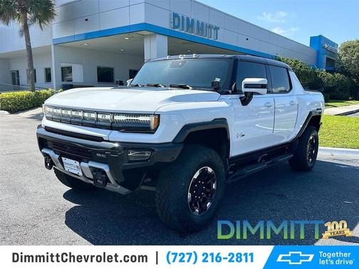 White 2022 GMC HUMMER EV Edition 1