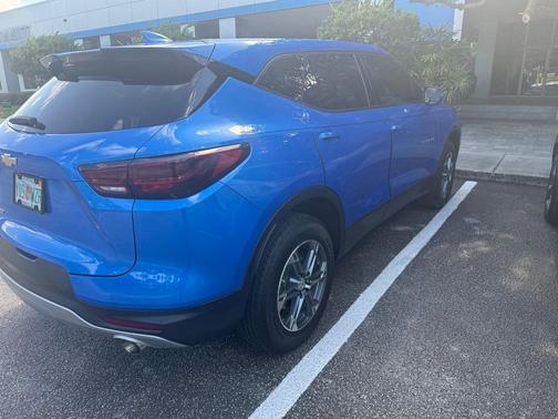 Rip Tide Blue 2025 Chevrolet Blazer LT