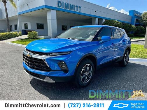 Rip Tide Blue 2025 Chevrolet Blazer LT