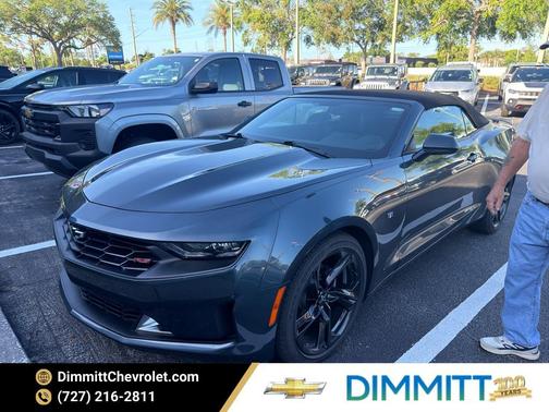 Shadow Gray Metallic 2023 Chevrolet Camaro 2LT