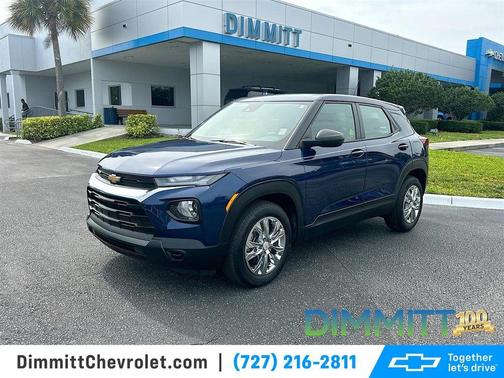 Blue Glow Metallic 2023 Chevrolet Trailblazer LS