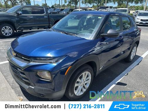 Blue Glow Metallic 2023 Chevrolet Trailblazer LS