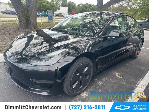 Black 2023 Tesla Model 3 Base