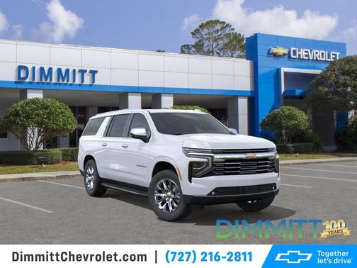 Polar White 2026 Chevrolet Suburban Premier