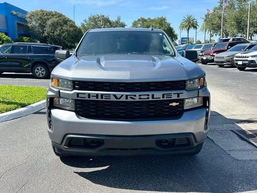 Satin Steel Metallic 2020 Chevrolet Silverado 1500 Custom