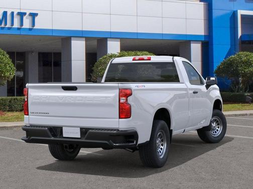 Summit White 2026 Chevrolet Silverado 1500 WT