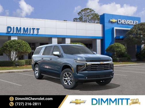 Lakeshore Blue Metallic 2026 Chevrolet Suburban Premier