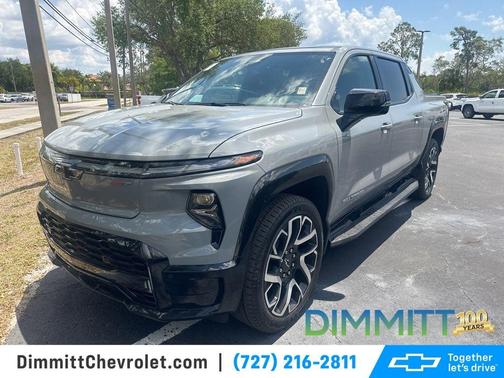 Slate Gray Metallic 2025 Chevrolet Silverado EV RST