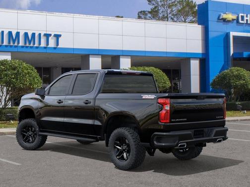 Black 2026 Chevrolet Silverado 1500 Custom Trail Boss