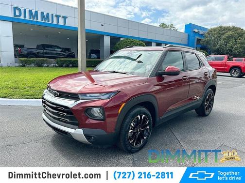 Crimson Metallic 2023 Chevrolet Trailblazer LT