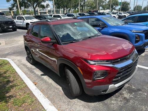 Crimson Metallic 2023 Chevrolet Trailblazer LT