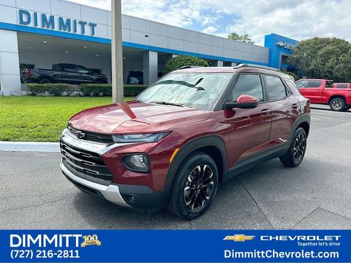Crimson Metallic 2023 Chevrolet Trailblazer LT