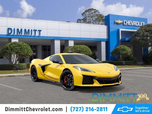 Yellow 2026 Chevrolet Corvette Z06